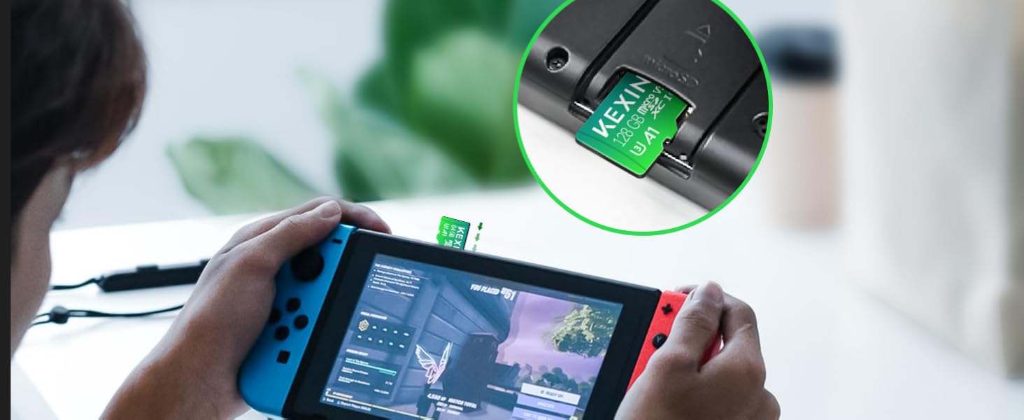 KEXIN 128GB Micro SD Card 2 Pack Micro SDXC UHSI Memory Card High