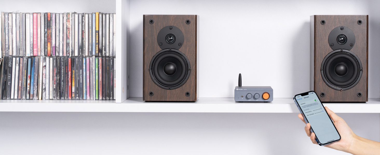 Amplificador de 2 canales Fosi Audio BT20A Pro 300W x2 TPA3255 Bluetooth 5.0 Home Audio Stereo