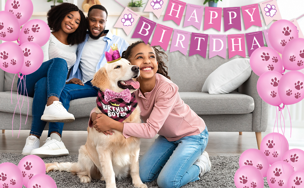 Dog Birthday Party Supplies Decorations