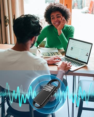 Chicnew 64GB Digital Voice Recorder with Playback