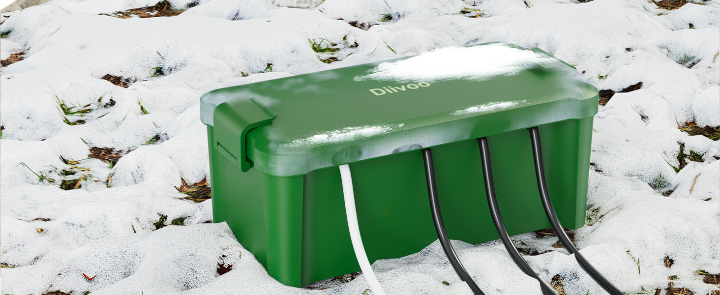 Waterproof Electrical Connection Box, Diivoo Outdoor Weatherproof