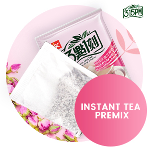 classic rose fruity milk tea