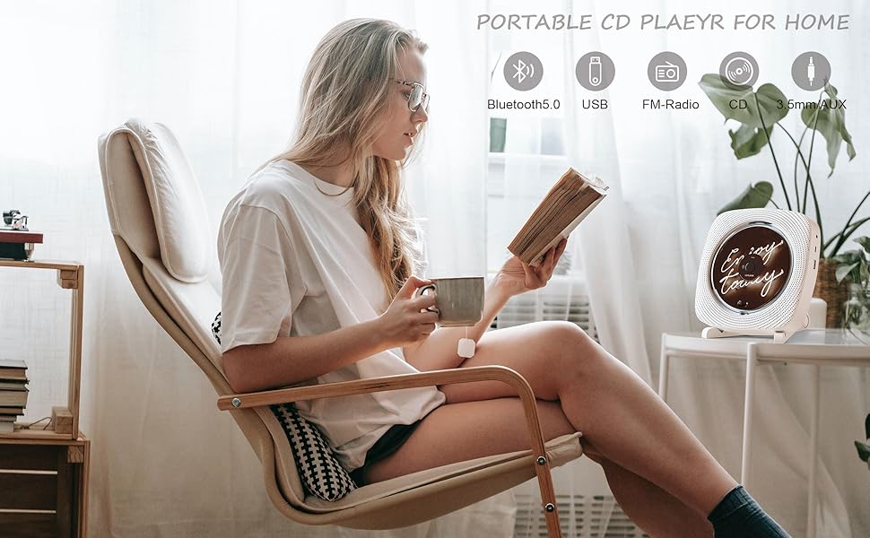 portable cd player for home