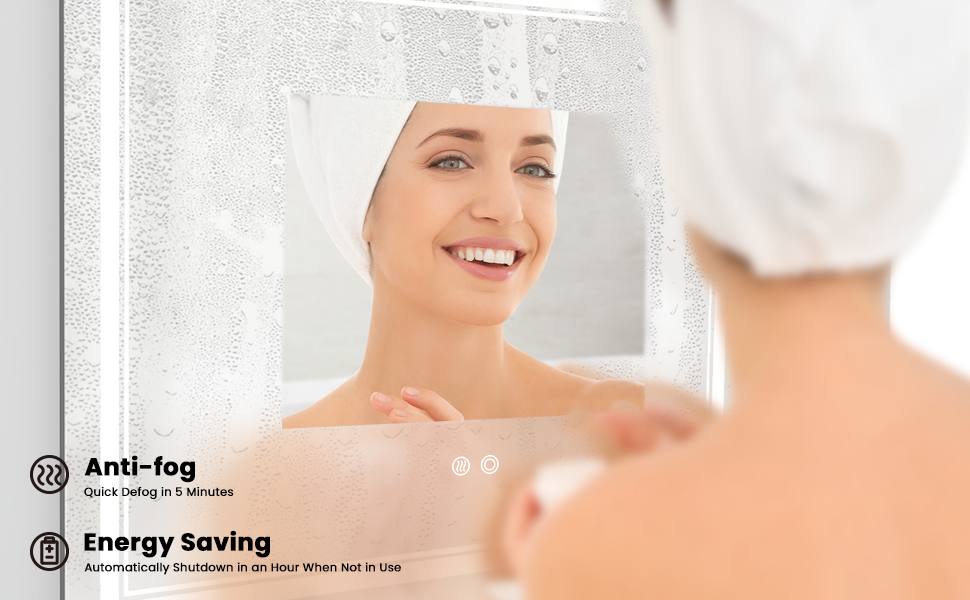 Upgraded UltraBright, Easy to Install 36×28 LED Bathroom