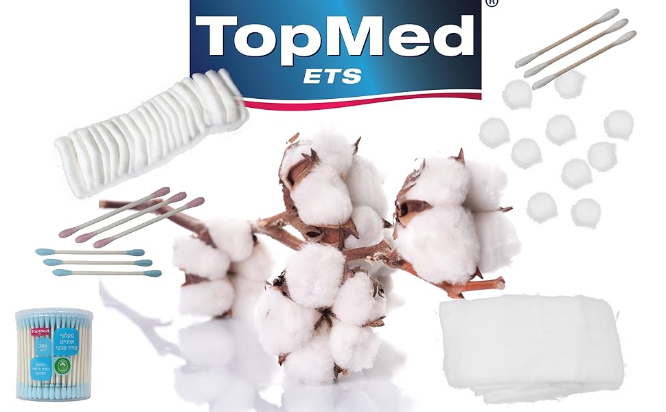 Top Med Cotton Wool Pleat 100G Pure Cotton 