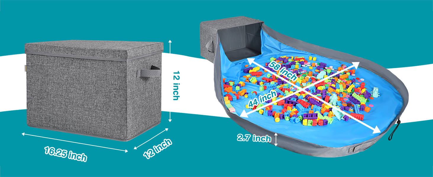 Large chest storage with lid