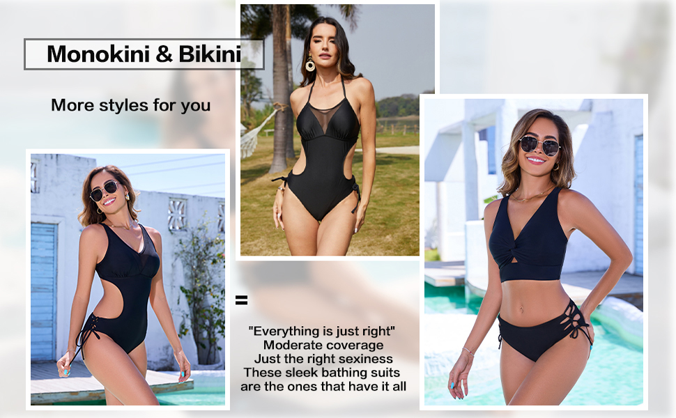 monokini bikini bathing suit two piece sexy swimsuits