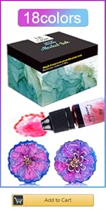 alcohol ink, alcohol ink for resin, alcohol ink for epoxy resin, resin alcohol ink, alcohol ink set