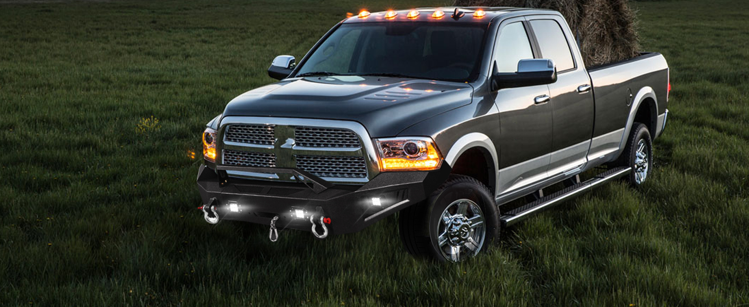 off-road front bumper for dodge ram 1500 2016