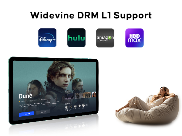 widevine DRM L1 Tablet