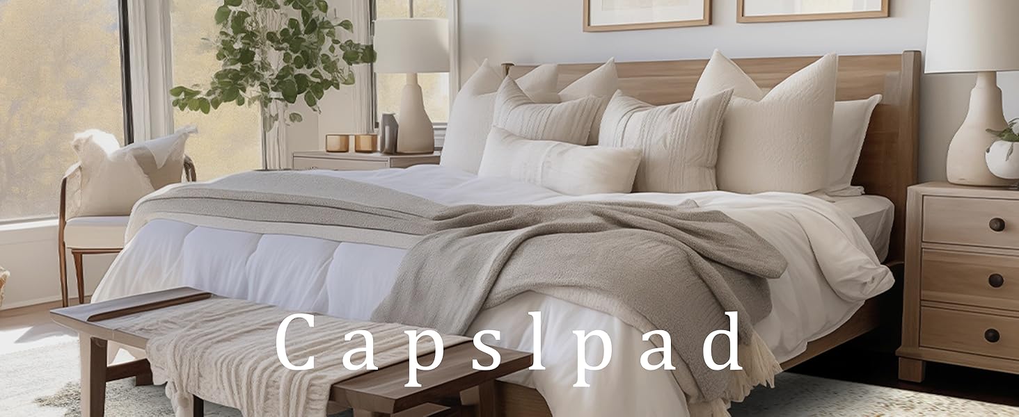 Capslpad Modern Abstract Area Rugs 8x10 Washable Rug for