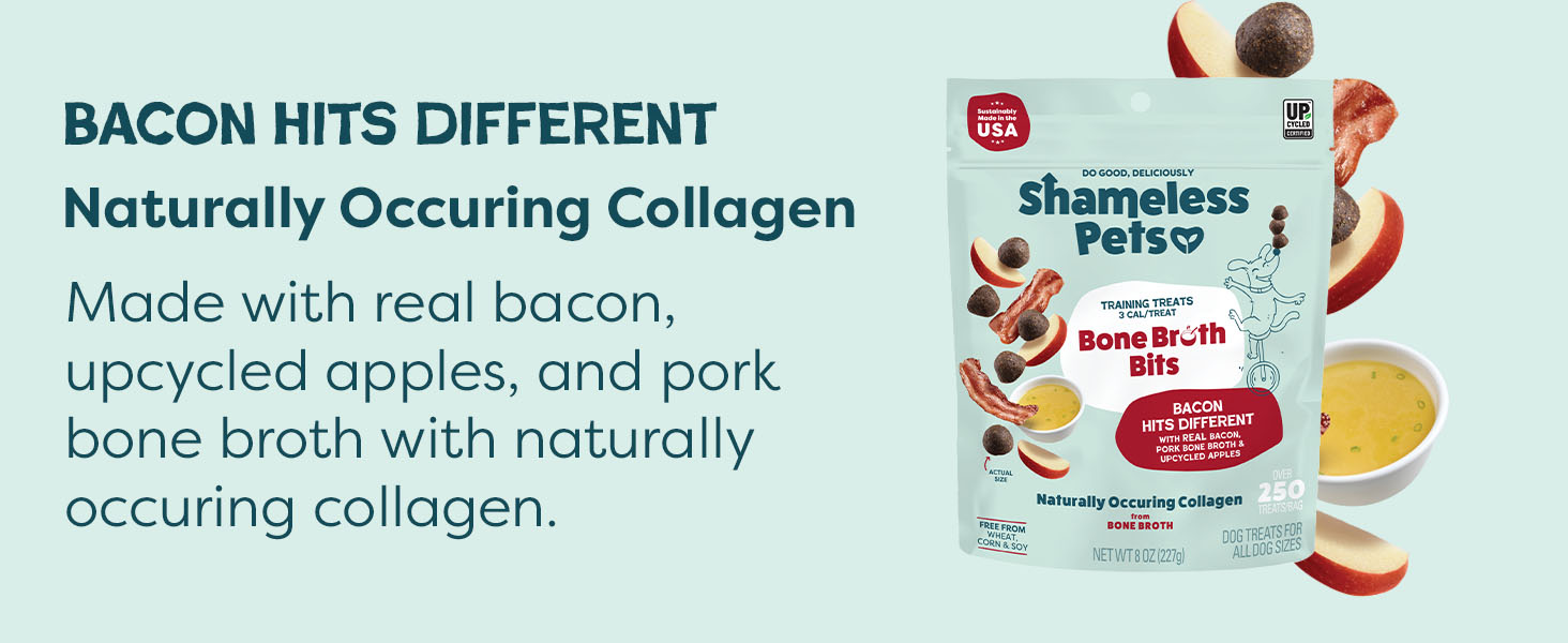 bacon hits different training treats