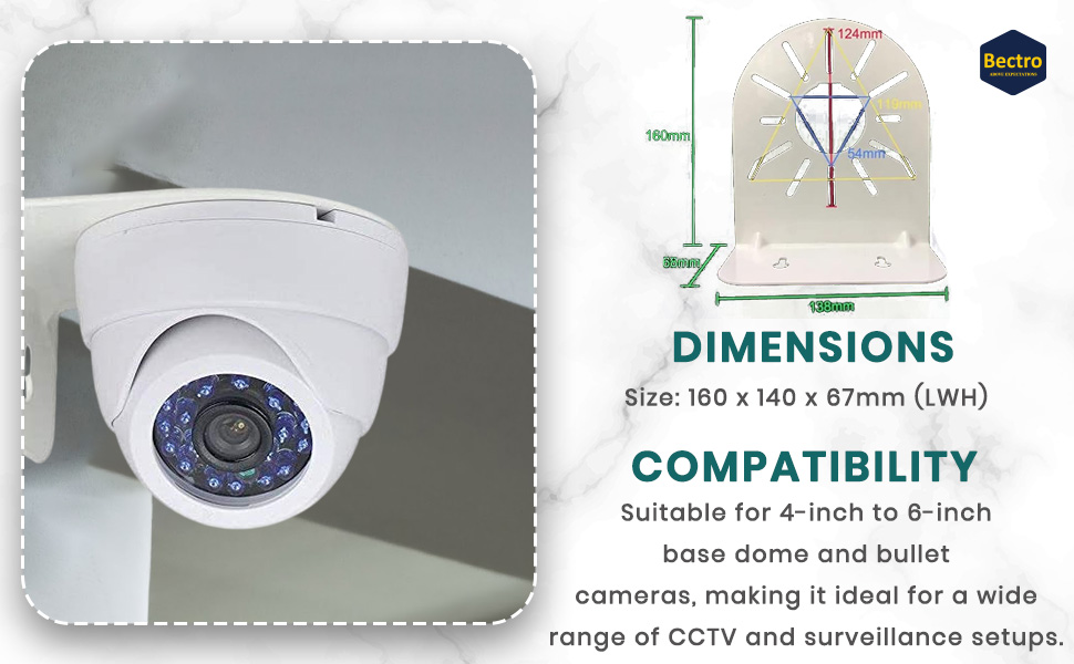 Bullet Camera L-Type Mounting Bracket SPN-MX9E8