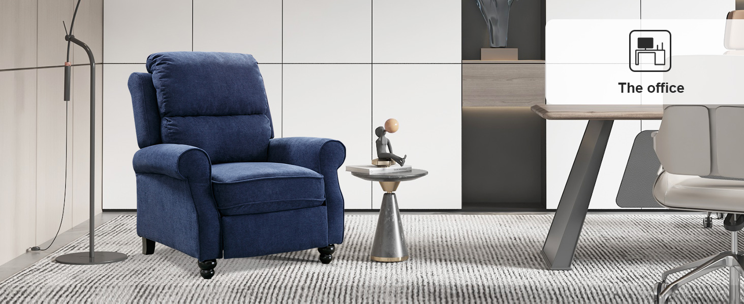 Bonzy-Home-Thick-Padded-Fabric-Pushback-Recliner-Chair