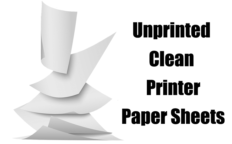 Ancid Printer Paper, 8.5 x 11 inches (500Sheets Bulk Pack) Recycled