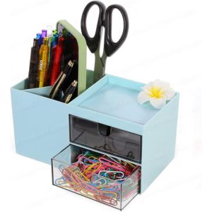 storage box for stationery items, office desk accessories, pen stand for office table stylish