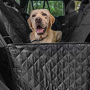 Dog hammock protect car side door