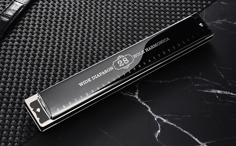Swan 28hole Wide Range Playing Diatonic Harmonica Key of C