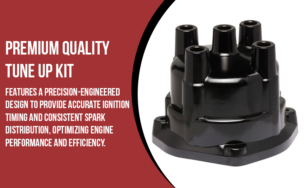 Ignition Distributor Cap, Rotor, Points, Condenser tune up
