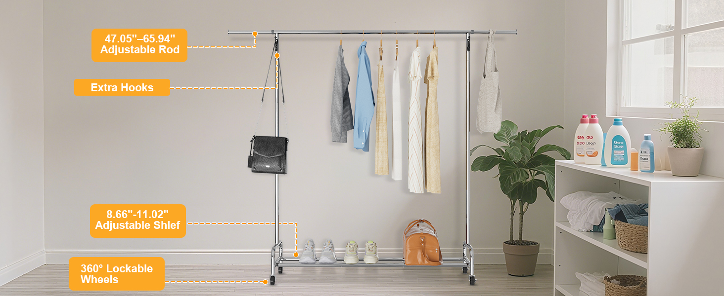 clothes rack