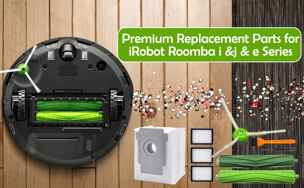 26 Pack Replacement Parts for iRobot Roomba i7 i7+ i3 i3+ i4 i4+ i6 i6