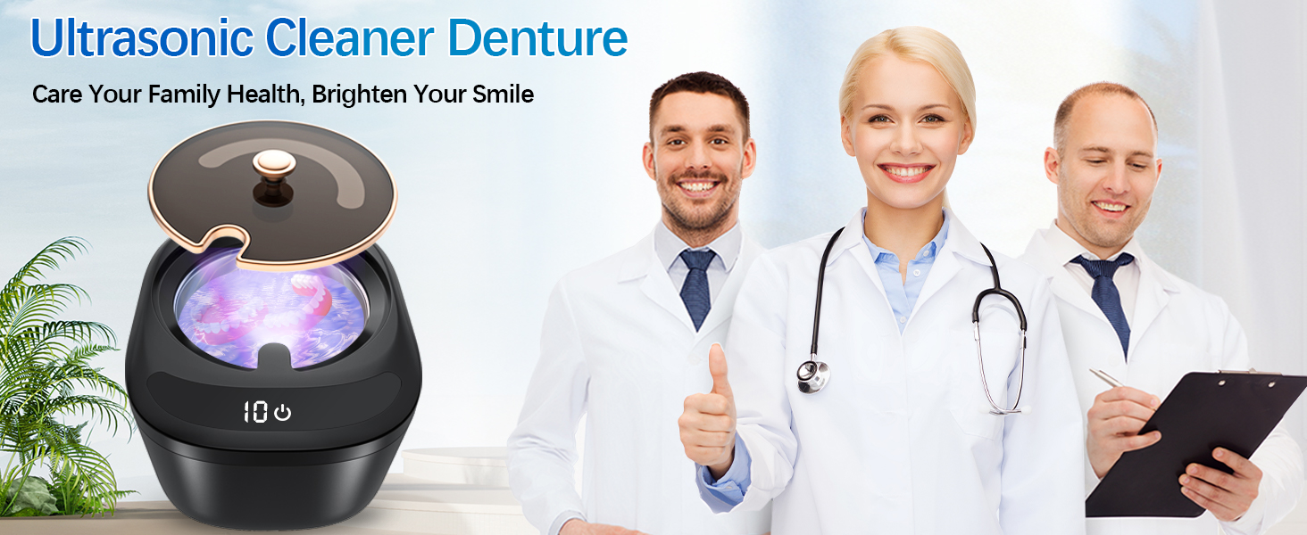 Ultrasonic Cleaner Denture