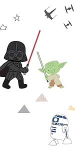 Star Wars Classic Wall Decals