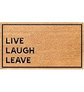 THEODORE MAGNUS Funny Door Mat – Coir Doormat for Outdoor Entrance, Durable Welcome Mat with Non-...