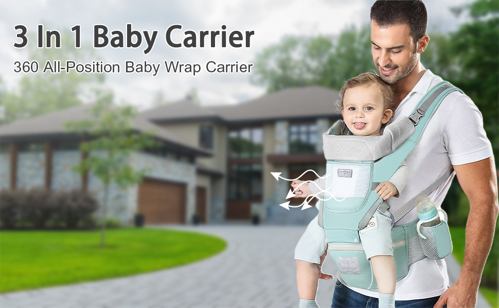 Amazon.com: YSSKTC Baby Carrier Ergonomic Infant Carrier