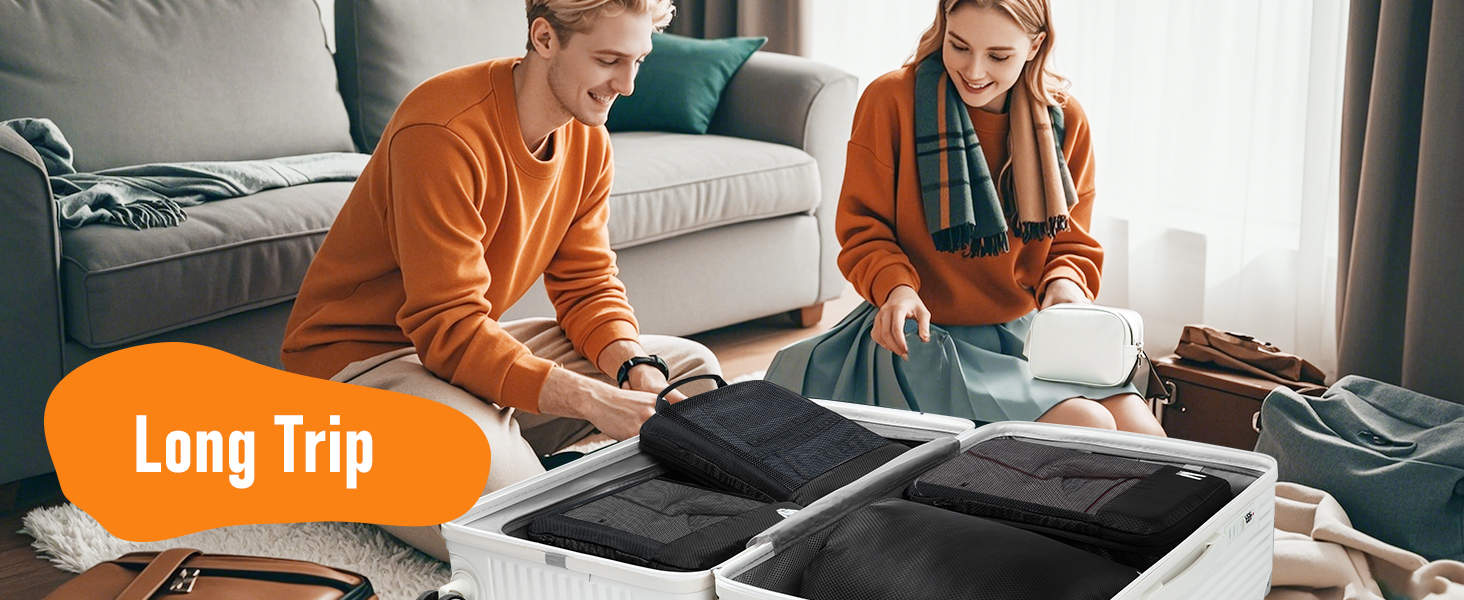 packing cubes for travel compression