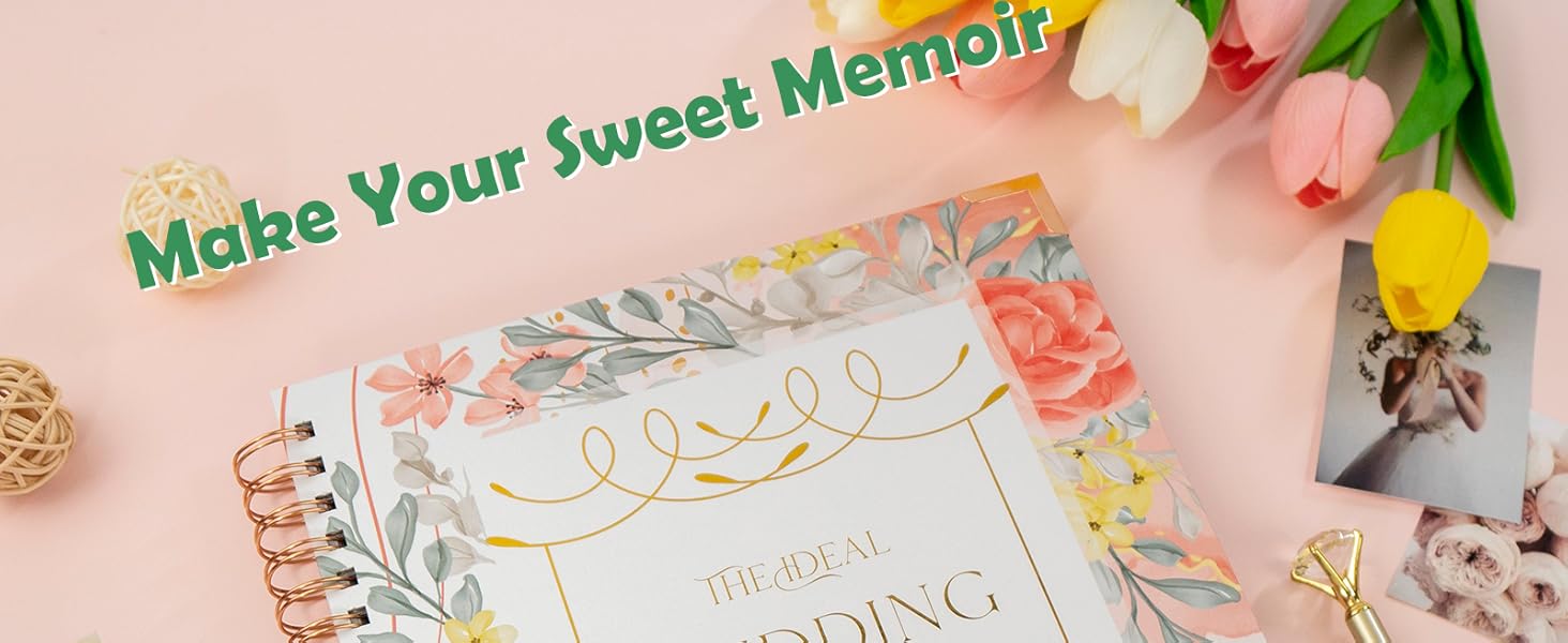 Wedding Planner Book and Organizer for the Bride