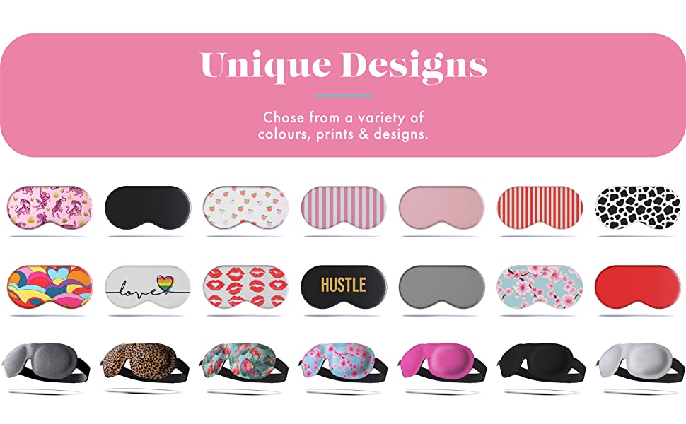 SMUG 100 Blackout Sleep Mask Eyelash Friendly Eye Mask