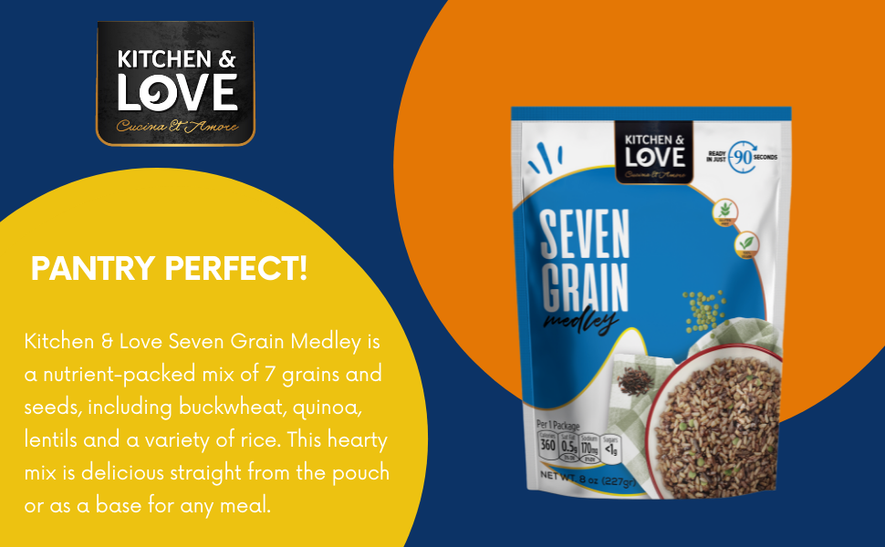 kitchen & love seven grain medley pantry perfect 