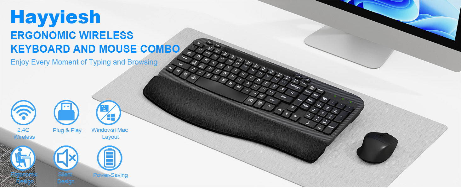 wireless keyboard and mouse