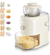 FOHERE Electric Cheese Grater, Electric Grater Shredder with 6 Interchangeable Blades, 1.8L Conta...