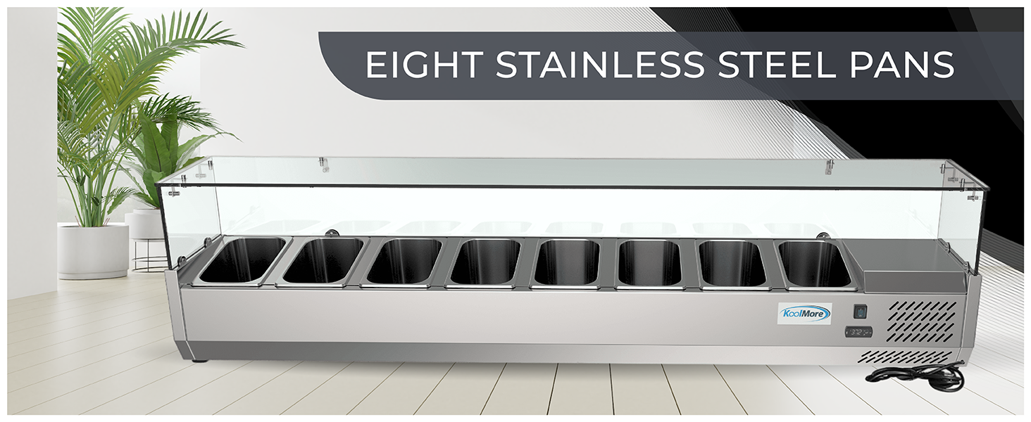 Stainless steel pans