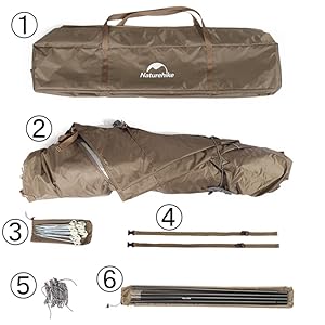 Naturehike ワンタッチテント　コット&テントセット 設営レビュー！】Naturehike ワンタッチテント コットテントを