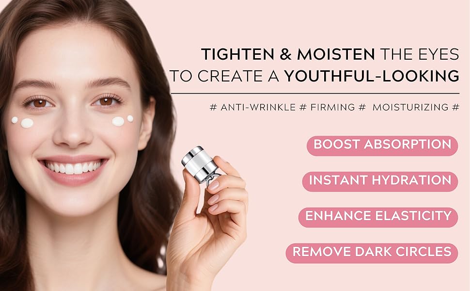 Dual-roller neck cream