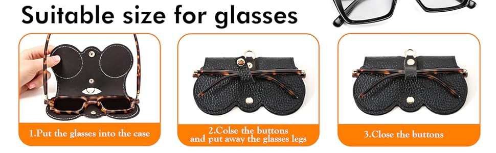 leather travel sunglasses case