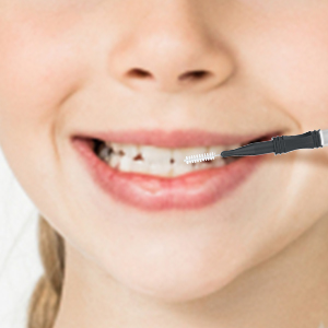 Eyebrow lamination brush