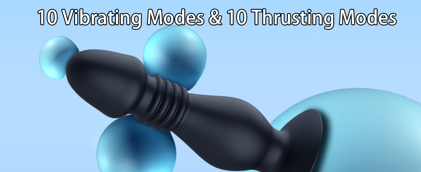 thrusting anal vibrator anal sex toys