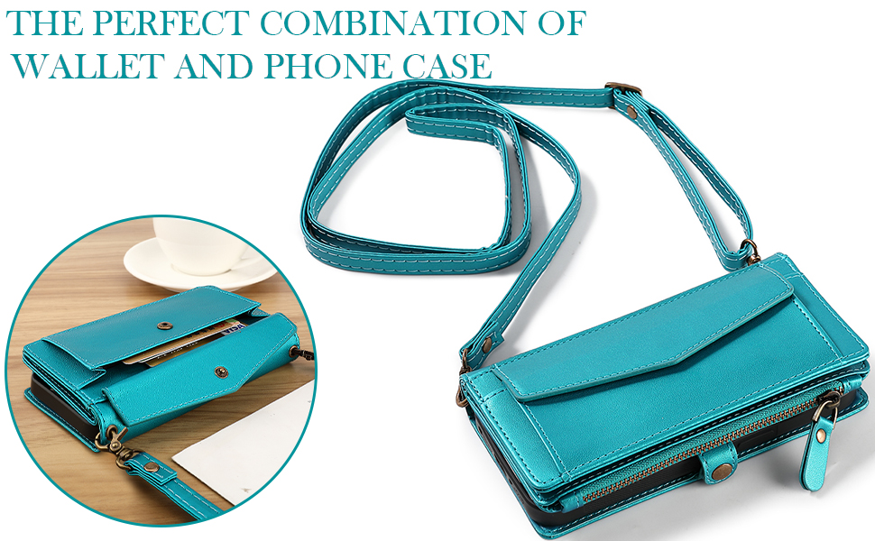 DKDKSIP for iPhone 15 Wallet Case for Women, Support