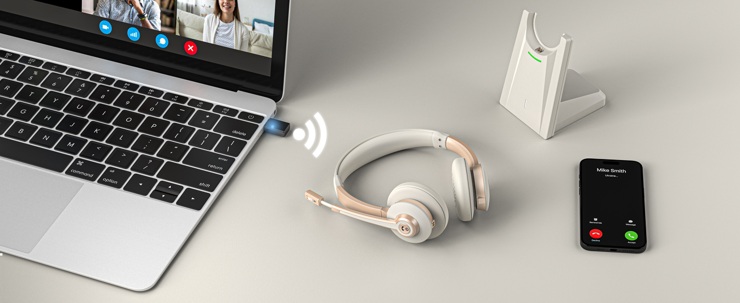 Bluetooth Headset with Mic