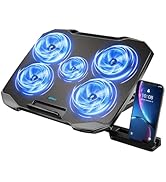 AIMIUZI Laptop Cooling Pad, Laptop Cooler for 12-15.6 Inch Notebooks, Laptop Cooling Stand with 5...