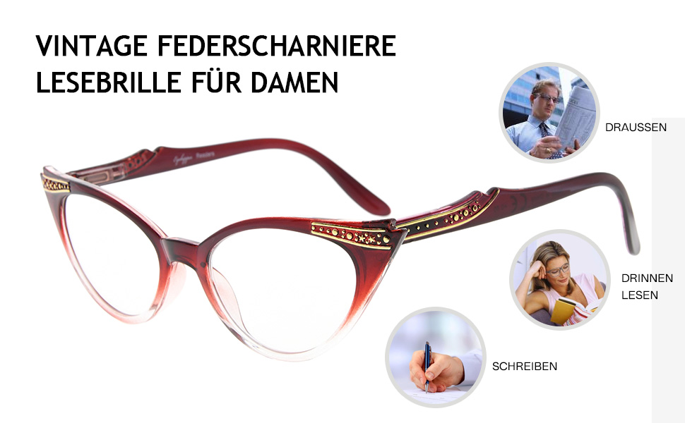EYEKEPPER LESEBRILLE FÜR FRAU