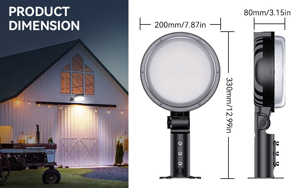 led barn light