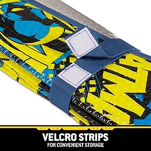 velcro strap for easy storage
