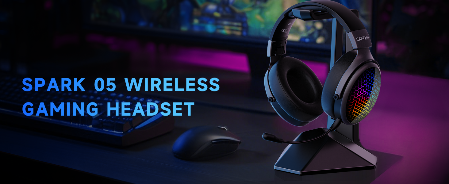 Wireless gaming Headset