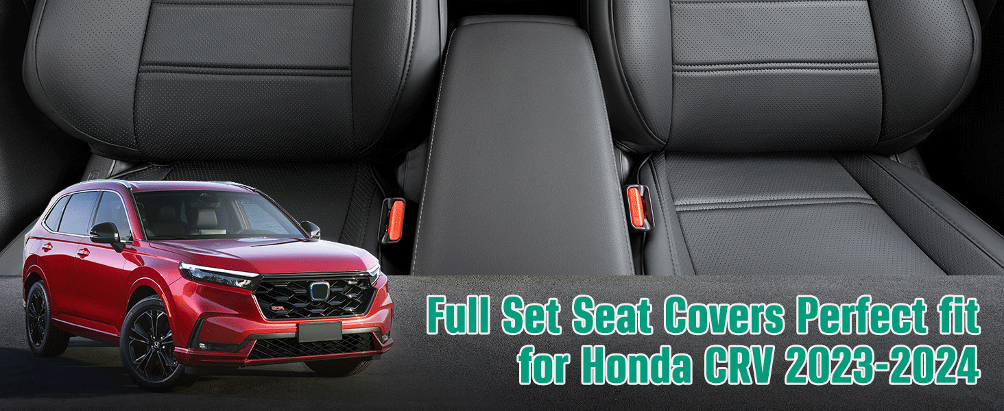DiffCar® Full Coverage Seat Cover Set for Honda CRV