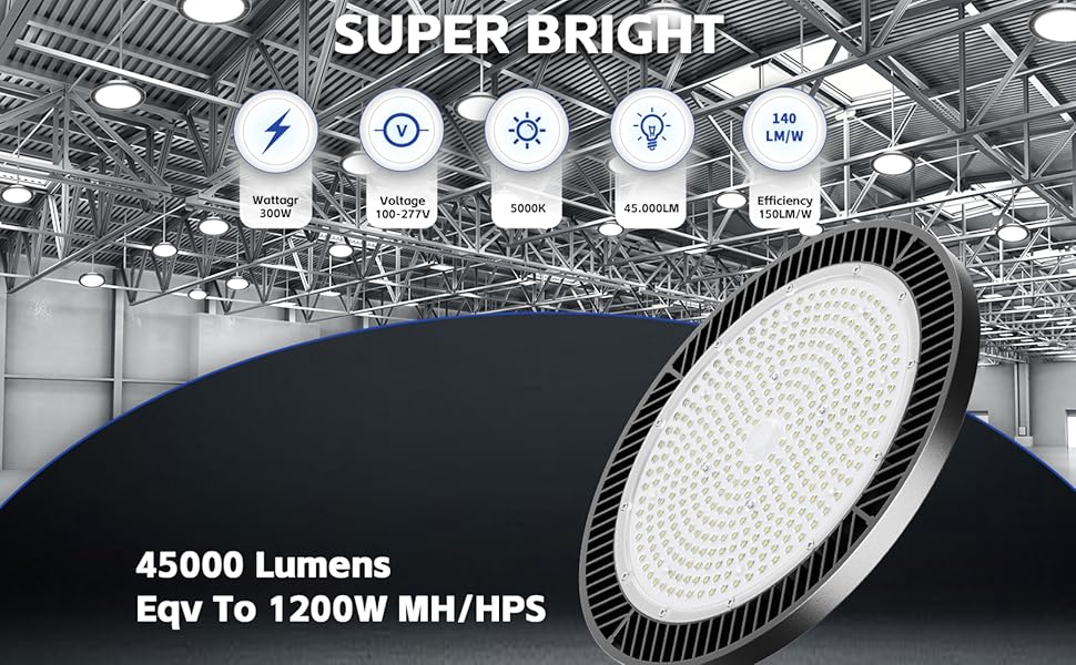 UFO high bay light super bright